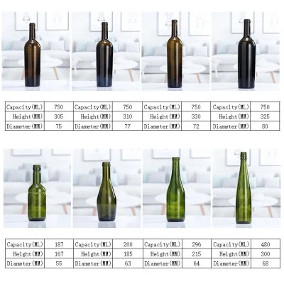 Custom 187 Ml 375 Ml Mini Champagne Wine Glass Bottle