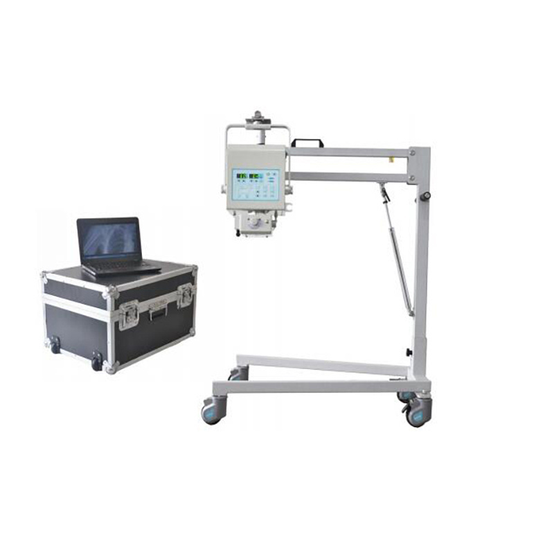 Veterinary Medical High Frequency X Ray Radiography Car Portable Diagnostic Equipment Digital Mobile DR Xray Machine