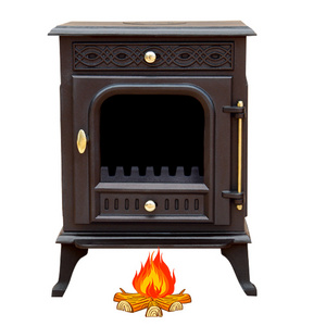 Cast Iron Enamel Wood Fireplace Stove Wood Burning Stove