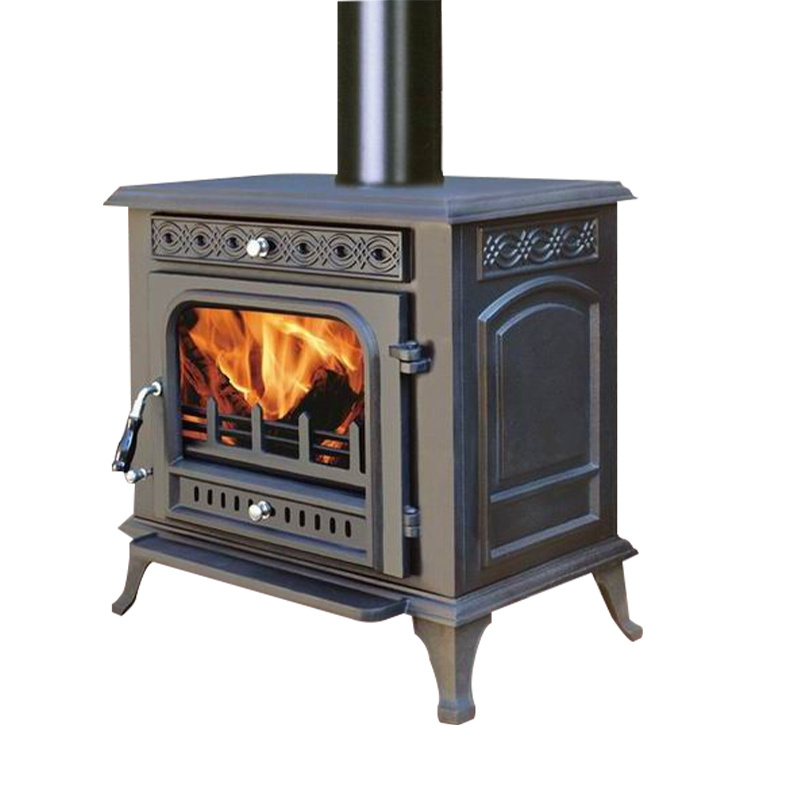 China Supply Hot Sale Wooden Fire Place Cast Iron Heating Stove For Coal