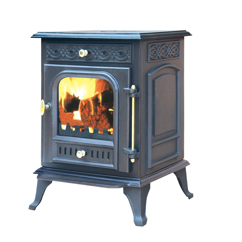 Cast Iron Enamel Wood Fireplace Stove Wood Burning Stove