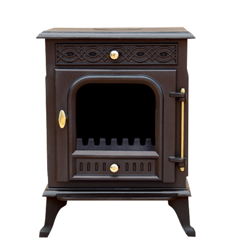 Cast Iron Enamel Wood Fireplace Stove Wood Burning Stove