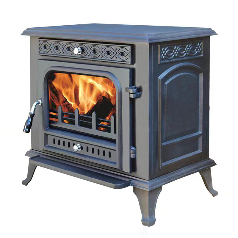 China Supply Hot Sale Wooden Fire Place Cast Iron Heating Stove For Coal