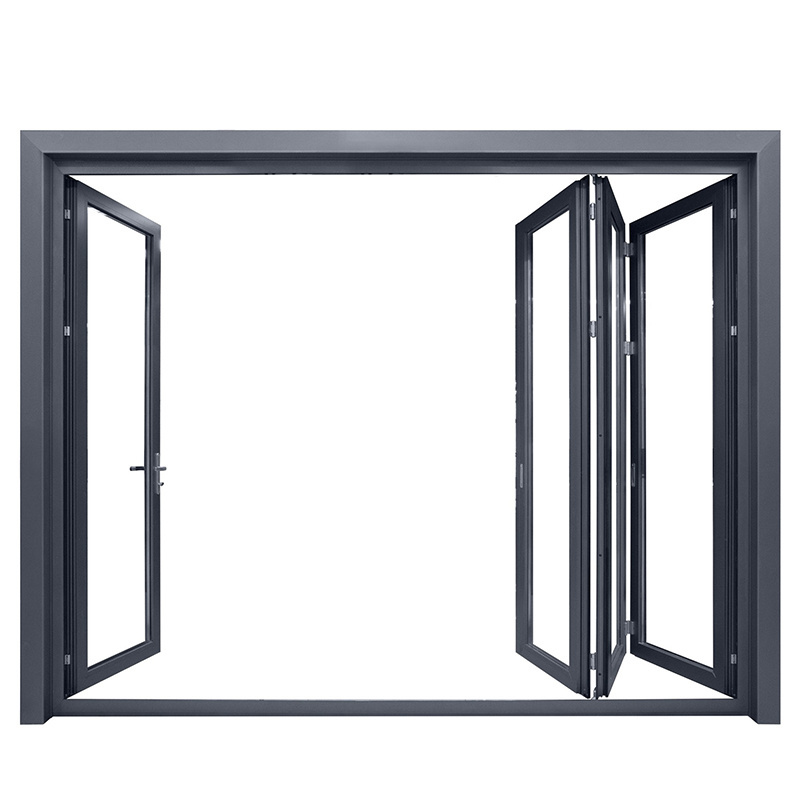 Aluminum Folding Door Aluminum Aluminium Patio Folding Glass Doors Outswing Energy Efficient Bifold Door