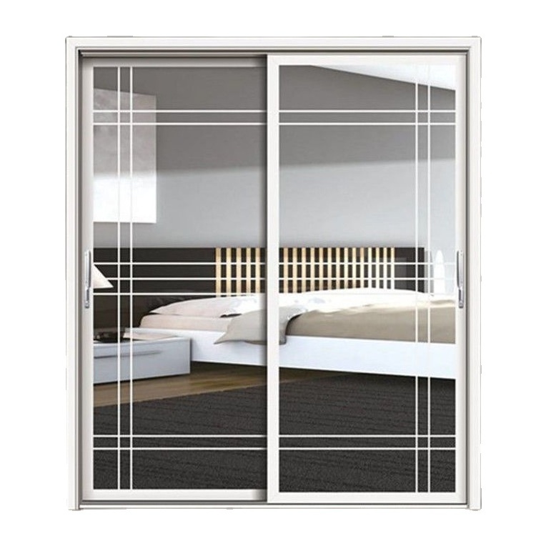 Original factory price heat insulation system double triple glazed aluminium sliding folding screen doors