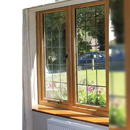 Hhs Sound Proof Wooden Window Design Tilt And Turn Window With Double Glazed Heat Insulated Aluminum Clad Wood Window