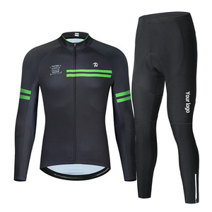 Men Sublimation Clothing Long Sleeve Wear Custom Cycling Jersey Mountain Bike Mtb quickdry Cycling Outfit