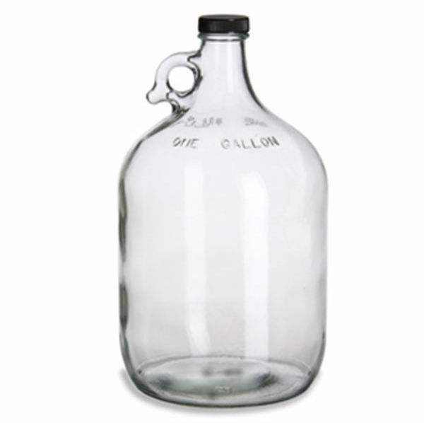 Large 500ml 1000ml 1500ml 2000ml 3000ml 4000ml 5000ml Gallon Transparent Glass Jugs/Bottles with Lid For Storing Liquor,Oil,Wine