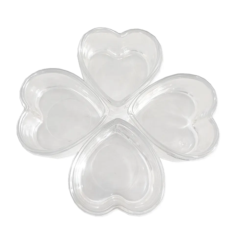 Wholesale heart shape cheap candle jar home decoration clear glass candle jar