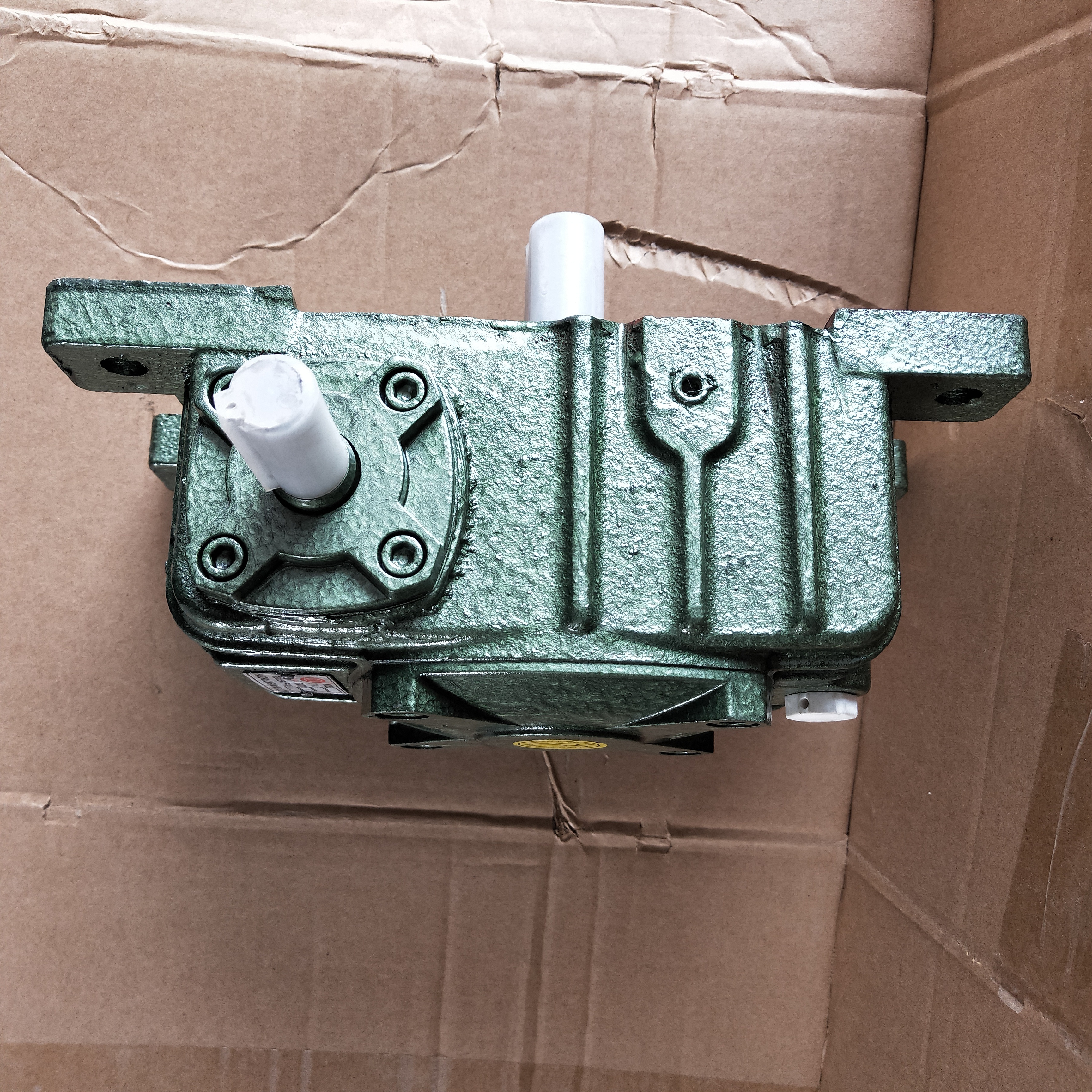 WPO40 WPX50 worm gear reduction wpa gearbox with ratio 10 20 30 motor reducer