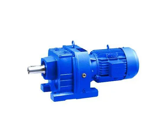 High precision RX/ R/S/K/F Series Gear Reducer Foot and Flange Mounted Helical Gear Motor Gearbox with Electric Motor