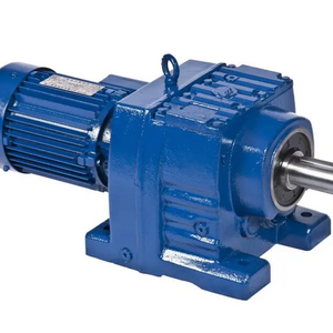 High precision RX/ R/S/K/F Series Gear Reducer Foot and Flange Mounted Helical Gear Motor Gearbox with Electric Motor