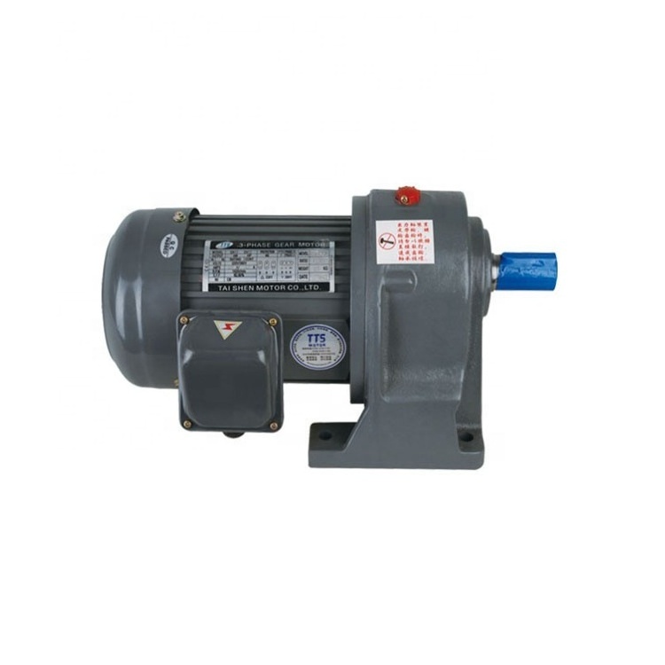 2.2KW GV Vertical Type small geared motor 3-Phase medium reduction gear box