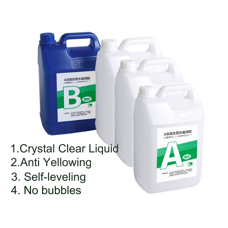 Photo AB glue , super liquid epoxy resin 3:1 adhesive