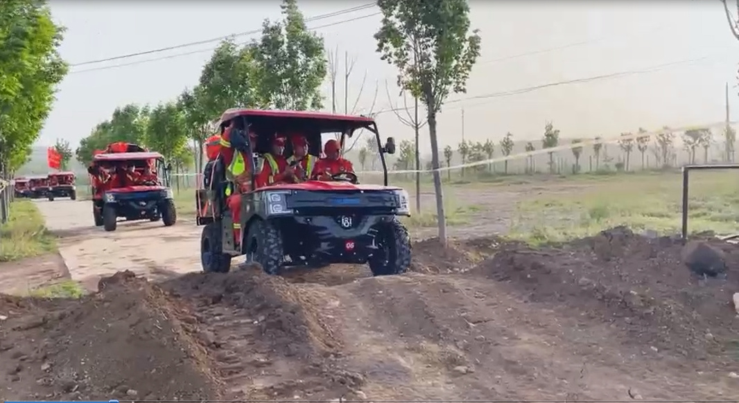 new Amphibious All-terrain Rescue Vehicle Rescue Motorcycle Electric Emergency Rescue Vehicle Utc