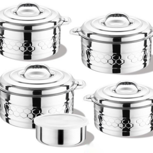 High Quality Double Wall Stainless Steel Insulated Food Warmer Hot Food Warmer Thermo Casserole Pot