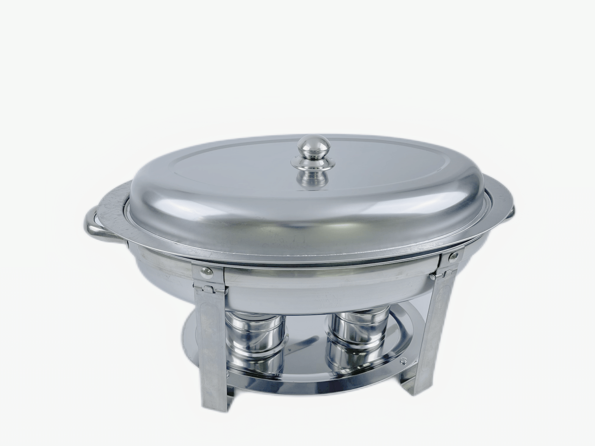 Used food Oval heating food warmer set hot pot food warmer set 304 stainless steel chafing dishes buffet Plate