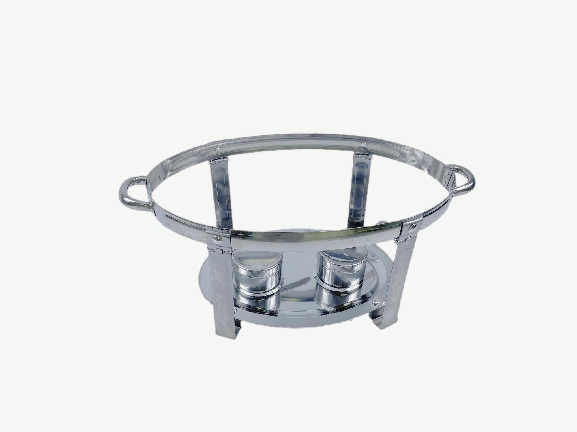 Used food Oval heating food warmer set hot pot food warmer set 304 stainless steel chafing dishes buffet Plate