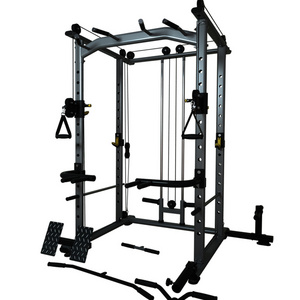 Power rack gym mutli function station power rack home gym power rack cable machine