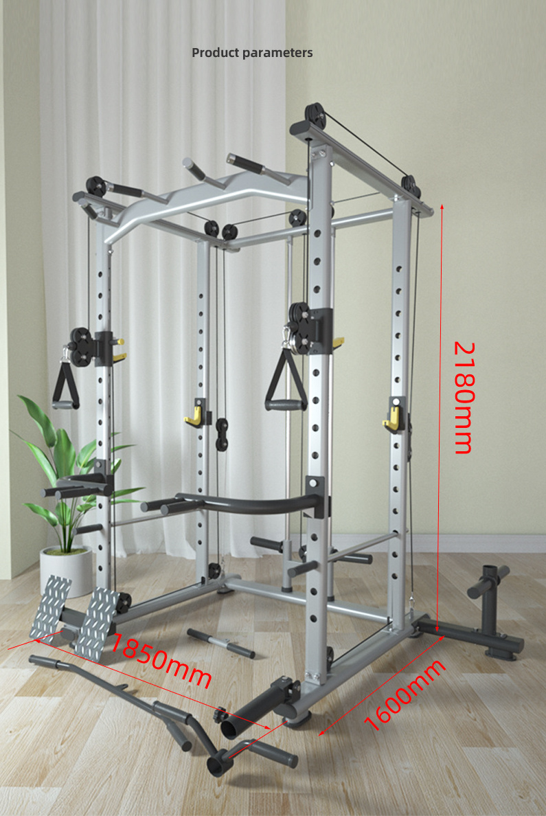 Power rack gym mutli function station power rack home gym power rack cable machine