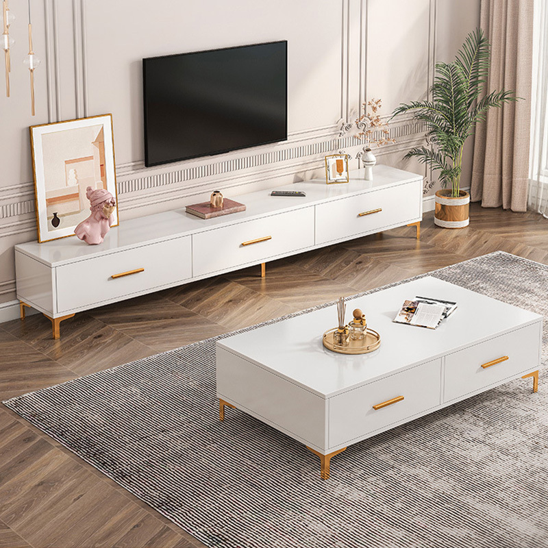 TV cabinet coffee table combination modern minimalist TV cabinet living room bedroom nordic wall cabinet