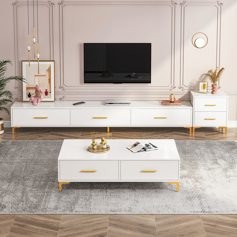 TV cabinet coffee table combination modern minimalist TV cabinet living room bedroom nordic wall cabinet