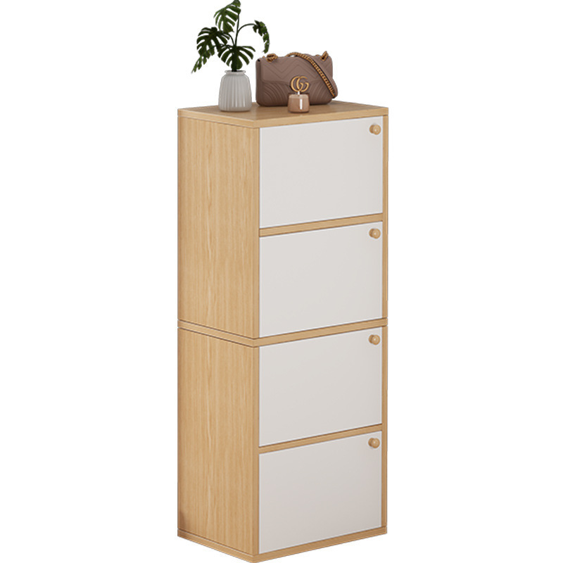 Home entrance small apartment simple shoe rack large capacity storage balcony storage cabinet entrance cabinet