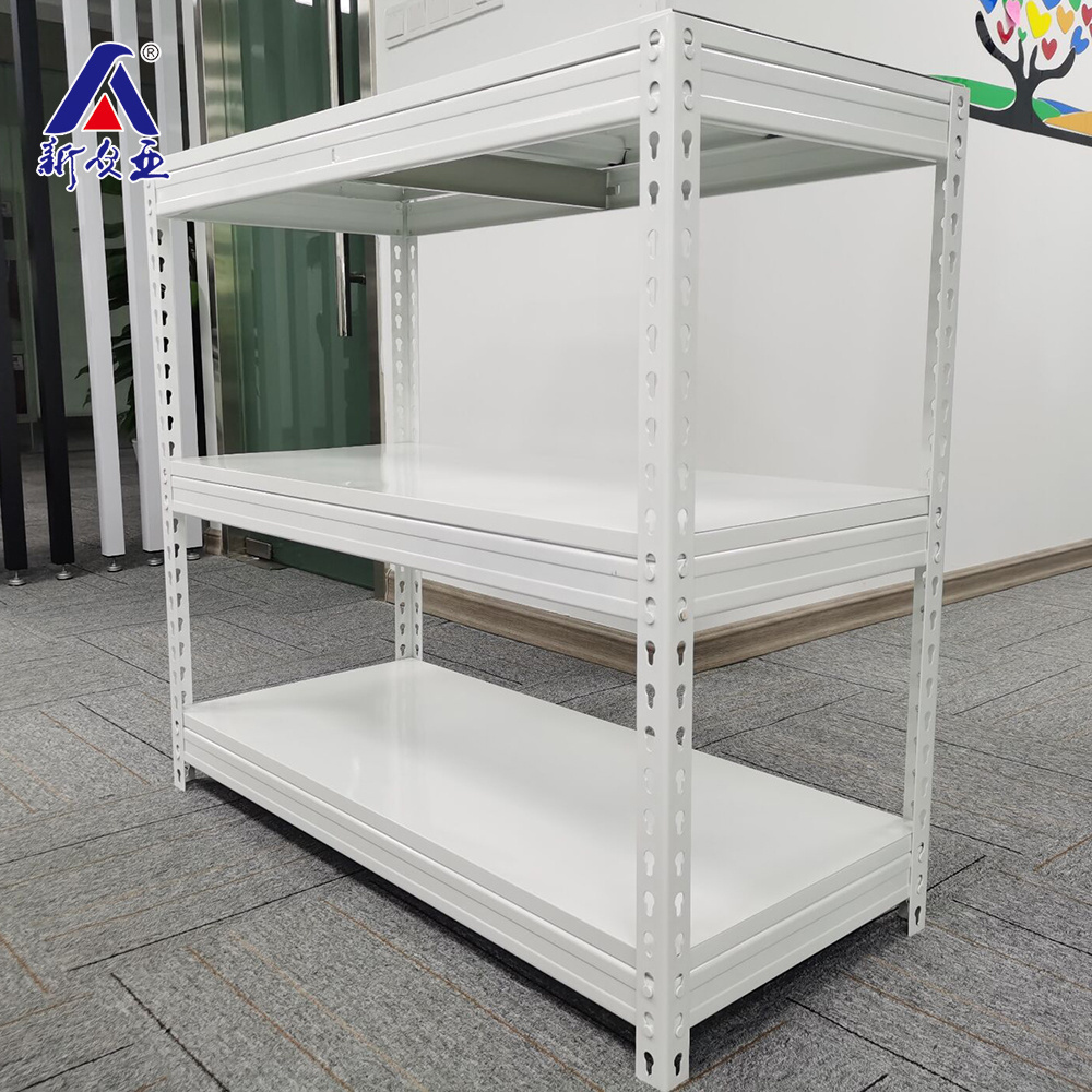 China manufacturer customized metal medium duty boltless rivet shelving unit