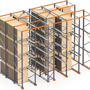 Factory Direct High Density Storage Rack Heavy Duty Drive In Pallet Racking System Double Deep Pallet Racks