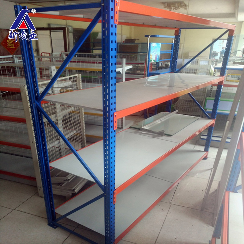 Multi-layer customized steel medium duty warehouse longspan rack shelf shelves storage racks shelving units