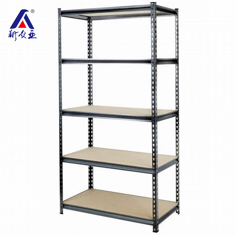 China factory customized 300kg each tier metal medium duty 5 tiers boltless rivet shelf unit