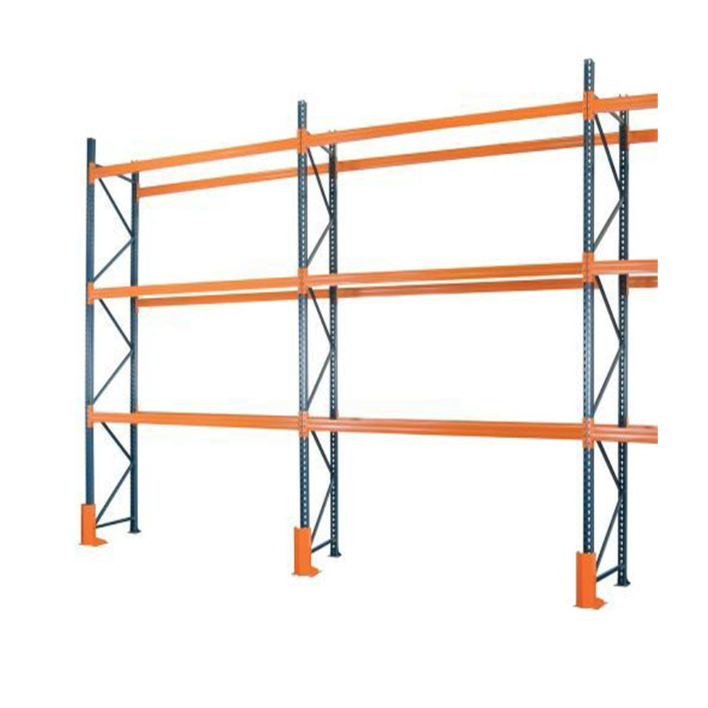 heavy duty double deep pallet storage shelves