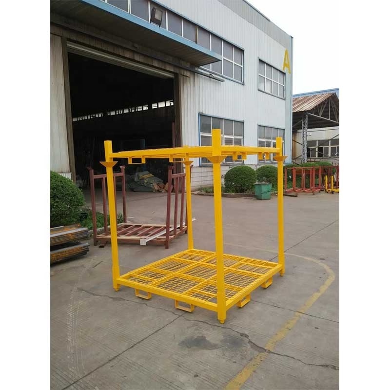 Reliable Reputation Adjustable Metal Container Pallet Stacking Rack Tire Shelf