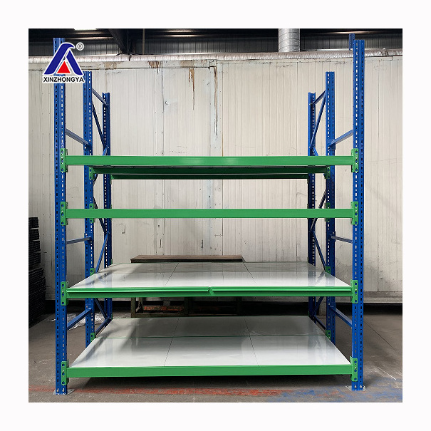 Customized D1200mm medium duty and heavy duty garage shelves metal shelving longspan shelf rack storage shelves & units