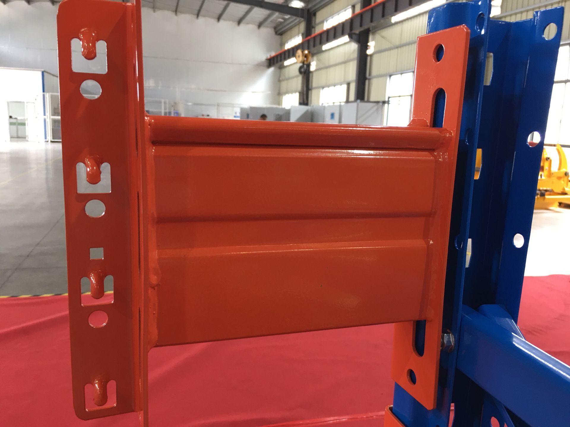 Steel pallet racks storage racking systems safety lock for pallet rack pallet shelving racking system