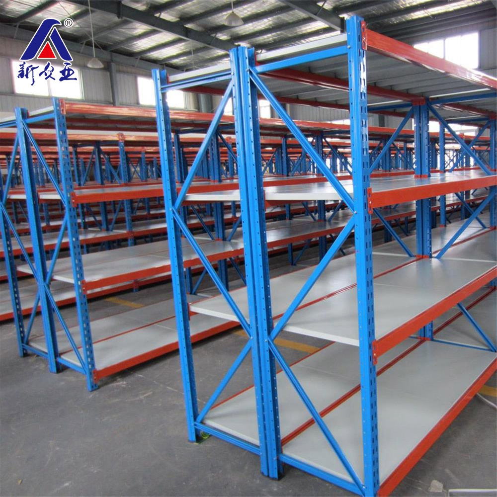 Multi-layer customized steel medium duty warehouse longspan rack shelf shelves storage racks shelving units