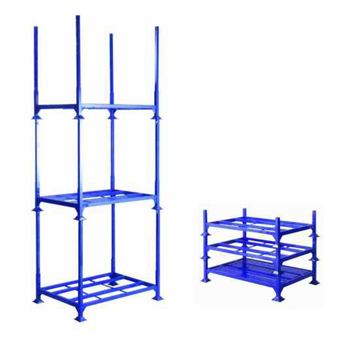 Multi level glass transport rack display pallet stacking racks