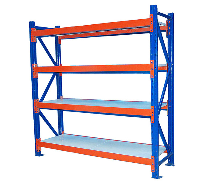 metal tube shelves,rack for mesh wire small goods storage longspan racking