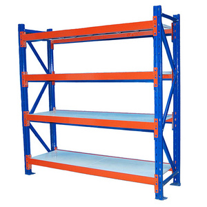 Warehouse cargo storage longspan medium duty type rack shelves system