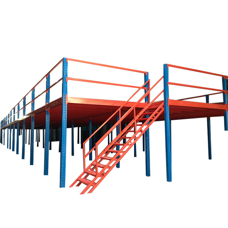 ODM factory industrial space saving heavy duty mezzanines floors kits for office warehouse