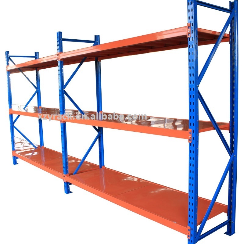 Industrial shop racking display medium duty storage longspan metal rack shelving