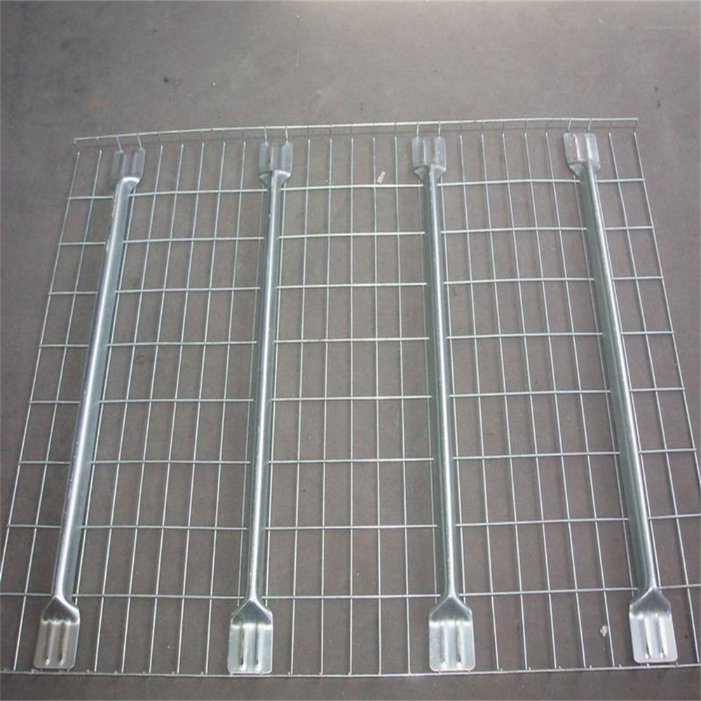 Teardrop step beam used wire mesh decks