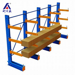 Warehouse lumber storage cantilever rack