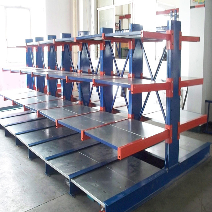 heavy duty car storage pipe and tube storing cantilever racks