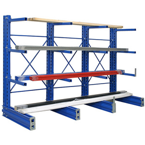 STEEL PIPE STORAGE PVC BOARD STORAGE SHELVING CANTILEVER RACKS