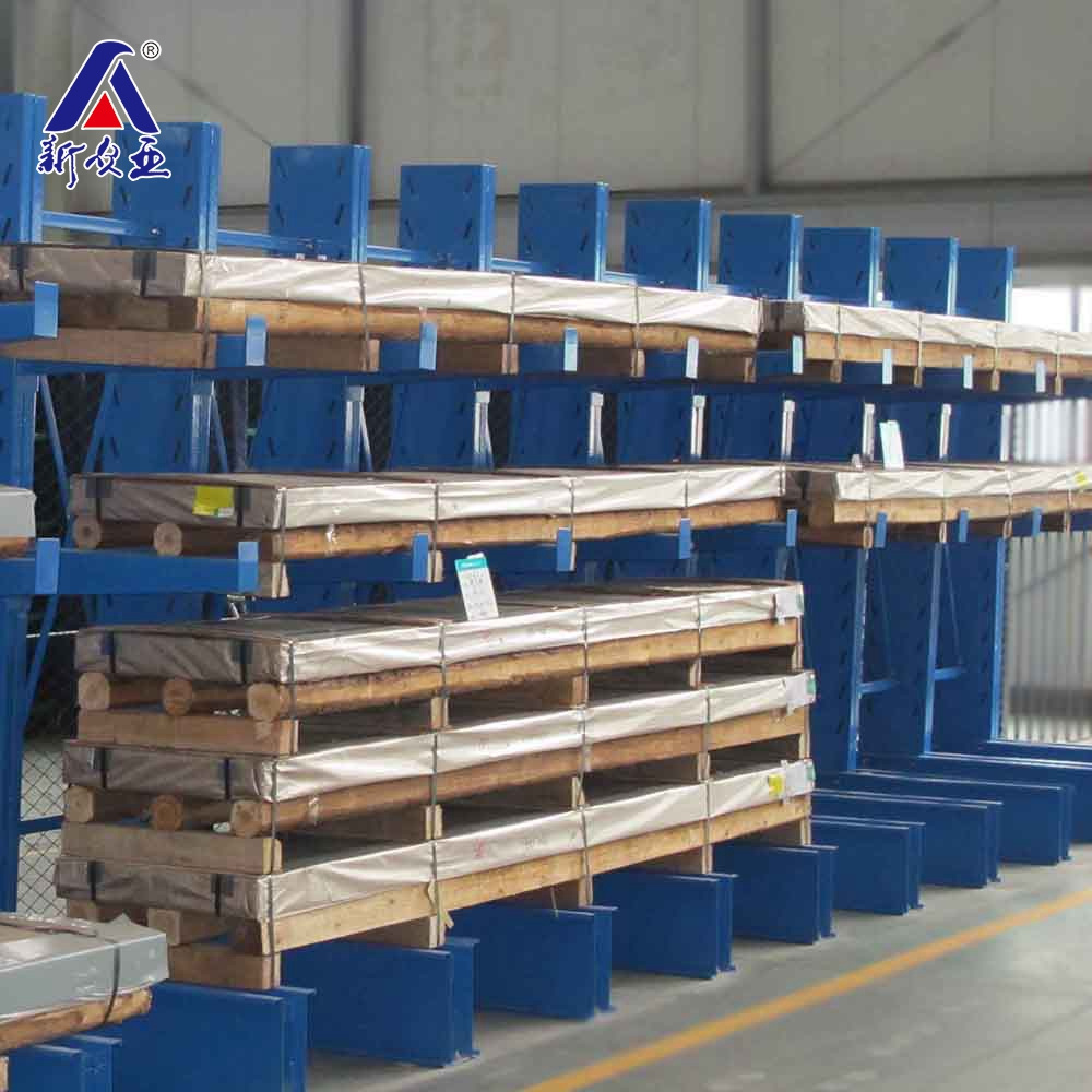 Warehouse lumber storage cantilever rack