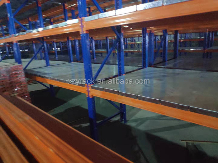 Warehouse cargo storage longspan medium duty type rack shelves system