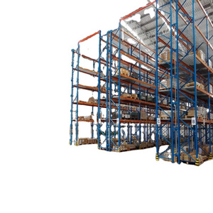 Adjustable Heavy Medium Duty Industrial Warehouse Selective Metal Steel  Storage Pallet Rack