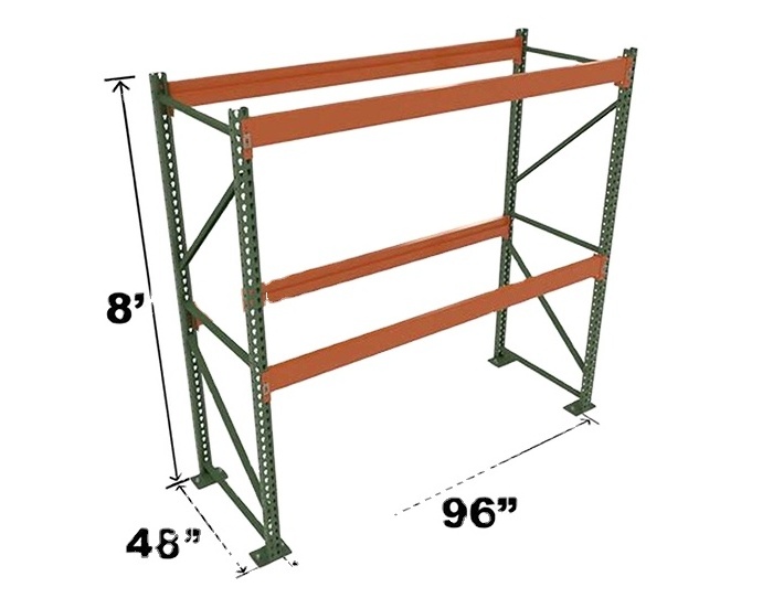 Steel pallet racks storage racking systems safety lock for pallet rack pallet shelving racking system