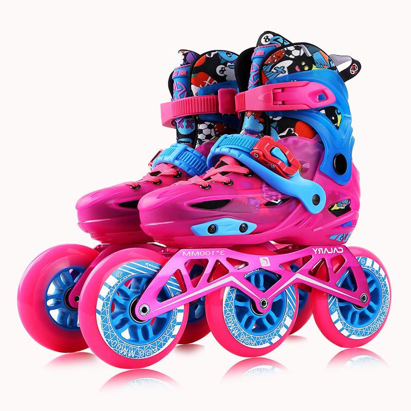 Adjustable wholesale inline speed skate slalom skate roller inline for kids and adults big wheels